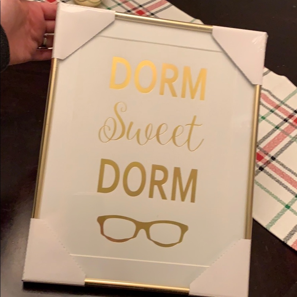 Dorm sweet dorm sign
